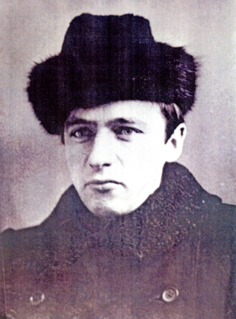 Velimir Chlebnikov im Jahr 1915