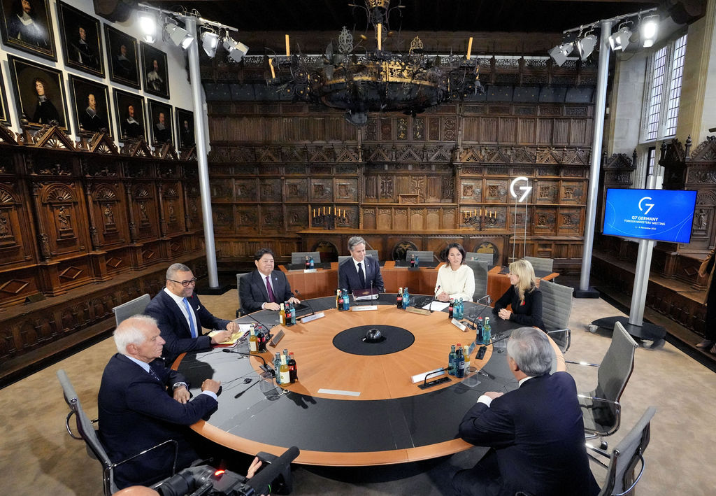 Arbeitssitzung der G-7-Außenminister