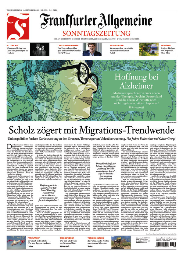  vom Sonntag, 1. September 2024